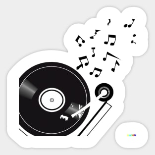 Musical notes Sticker